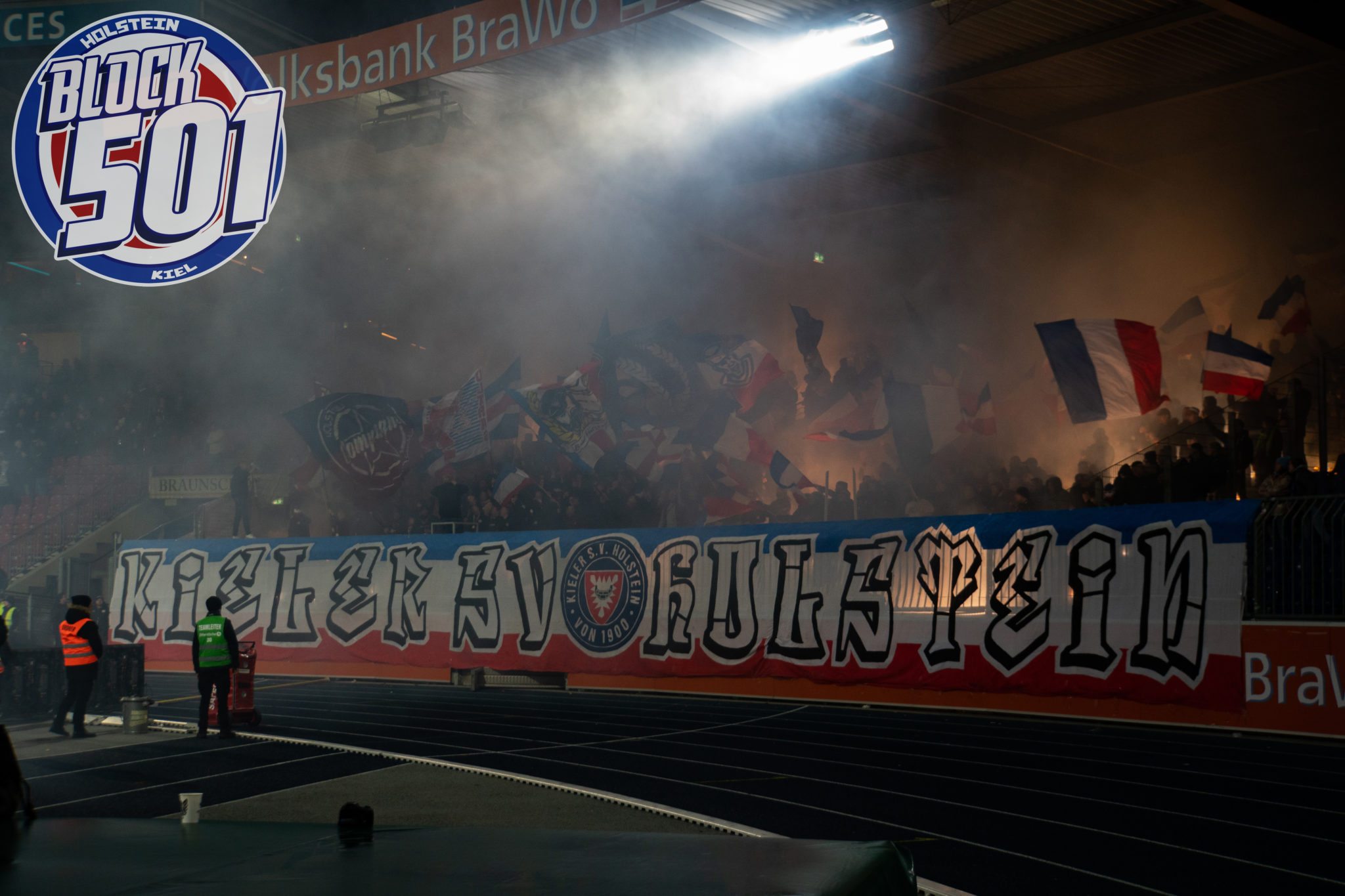 TSV 1860 Munich - Hamburger SV - flagge - 1,5 x 1 m – Ultras Schal